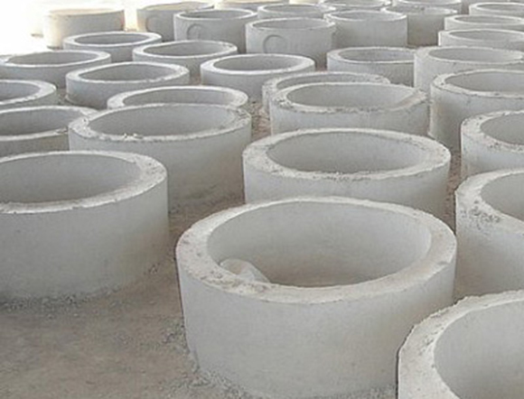 Anel de concreto, peça desenvolvida em concreto armado.